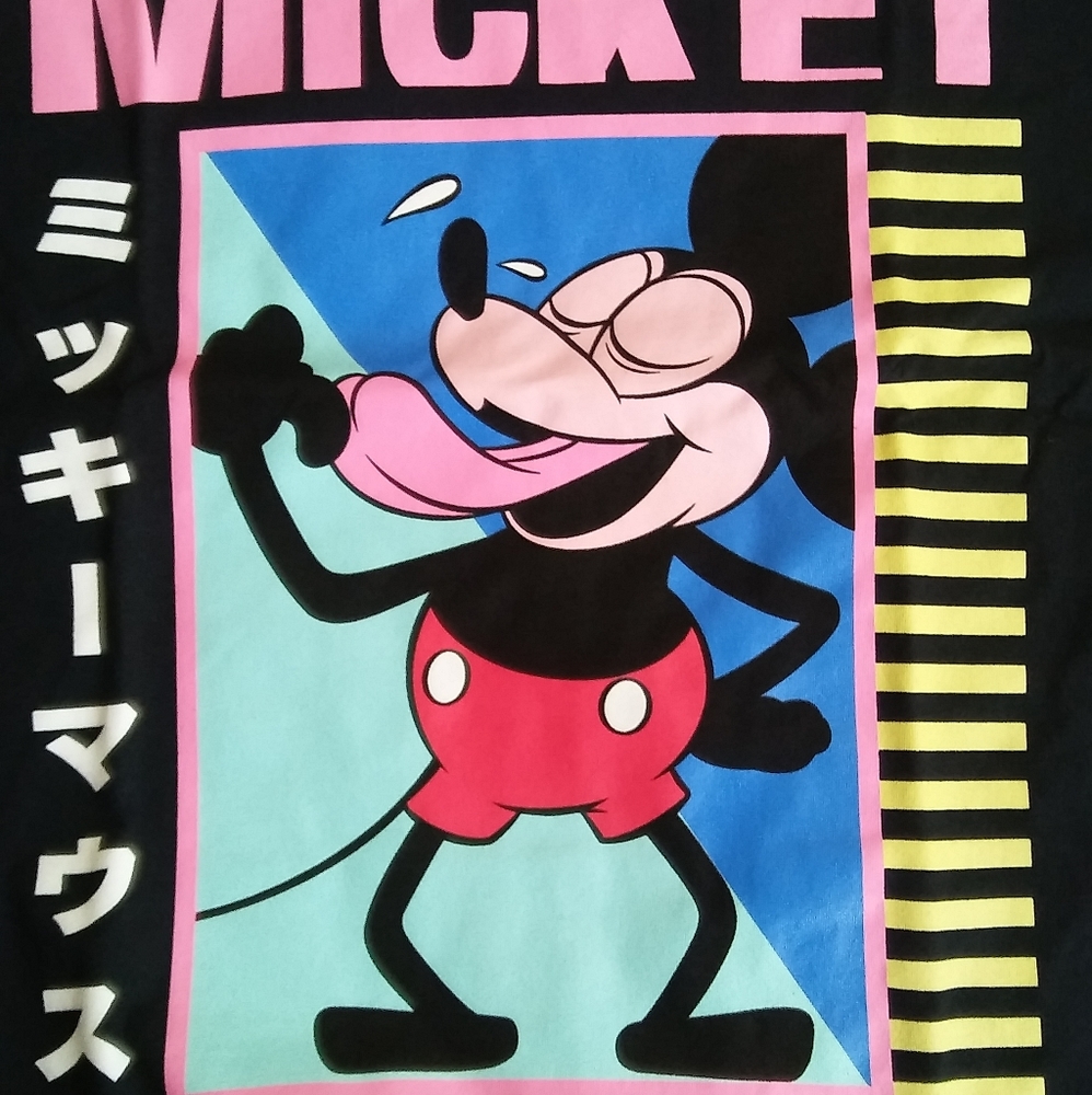 Mickey Mouse Kanji Men's Graphic T-Shirt